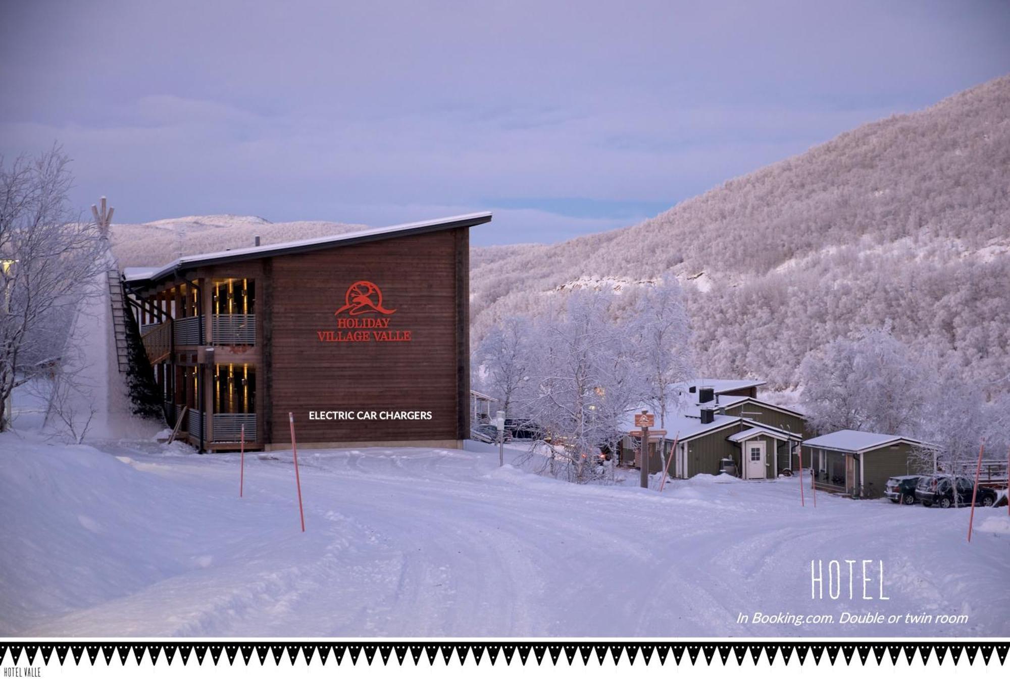 Hotel Valle Lapland Utsjoki Buitenkant foto